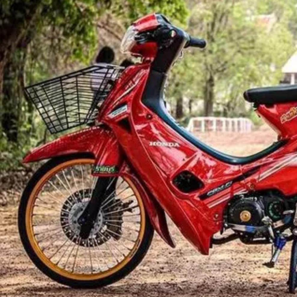 Tem Rời Wave Nhỏ 2004 Chế Wave 125 Dán Xe Đỏ