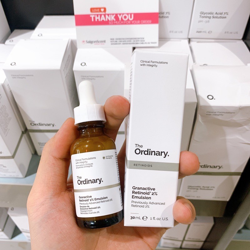 [HCM]Tinh chất chống lão hóa The Ordinary Granactive Retinoid 2% Emulsion ( 30mL )
