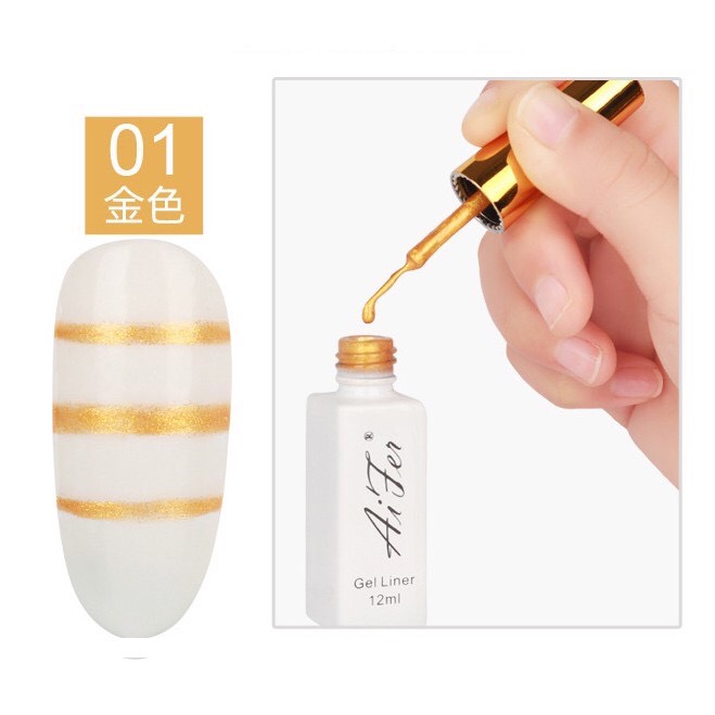 Cọ Nét Aifer - Cọ Nét Gel Vẽ Móng