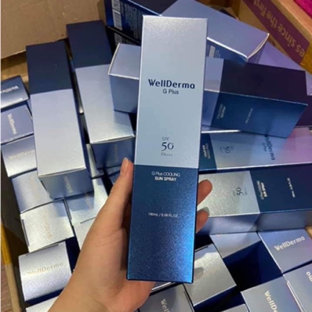 XỊT CHỐNG NẮNG WELLDERMA G PLUS COOLING SUN SPRAY