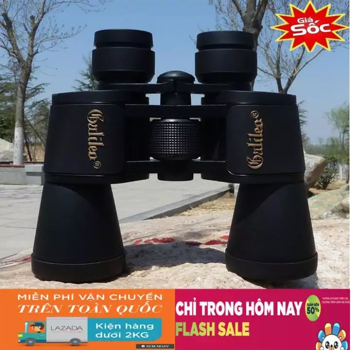Ống Nhòm 2 Mắt Chuyên Dụng Quân Đội Mỹ Galileo 20x50 Nhìn Siêu Xa Hình Ảnh Chân Thực Rõ Nét – Tặng Phiếu Bảo Hành 1 Năm Toàn Quốc
