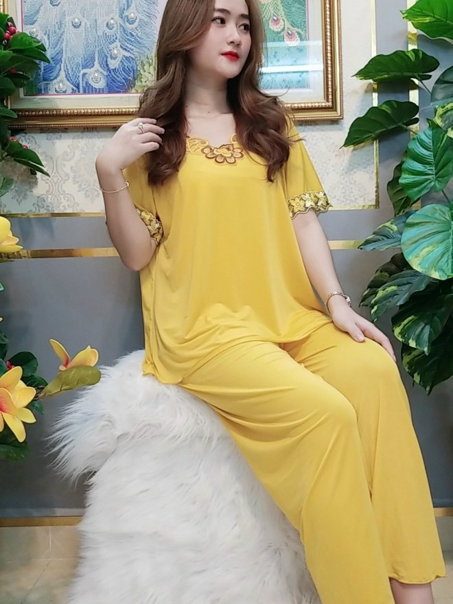Đồ bộ nữ thun lạnh quần dài FreeSize
