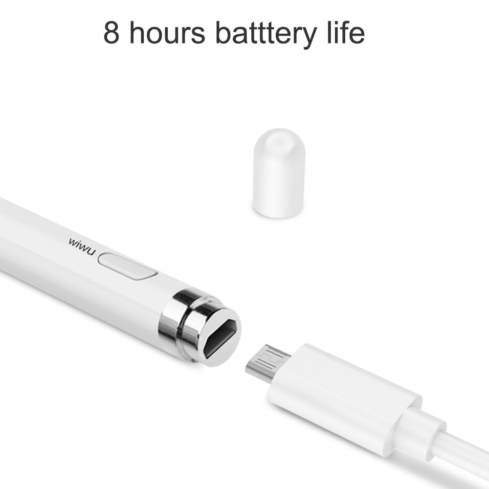 [HCMC] wiwu pencil magic Gen 2 smart stylus pen for iPhone iPad Android Windows (ultra-smooth touchscreen) (3-month warranty 1 to 1 Exchange)-distributed by hotphukie