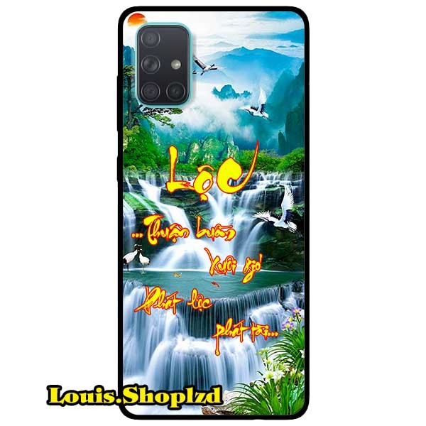 [HCM]Ốp Lưng Dành Cho Samsung Galaxy M51 - A51 - A71  - Thư Pháp Lộc