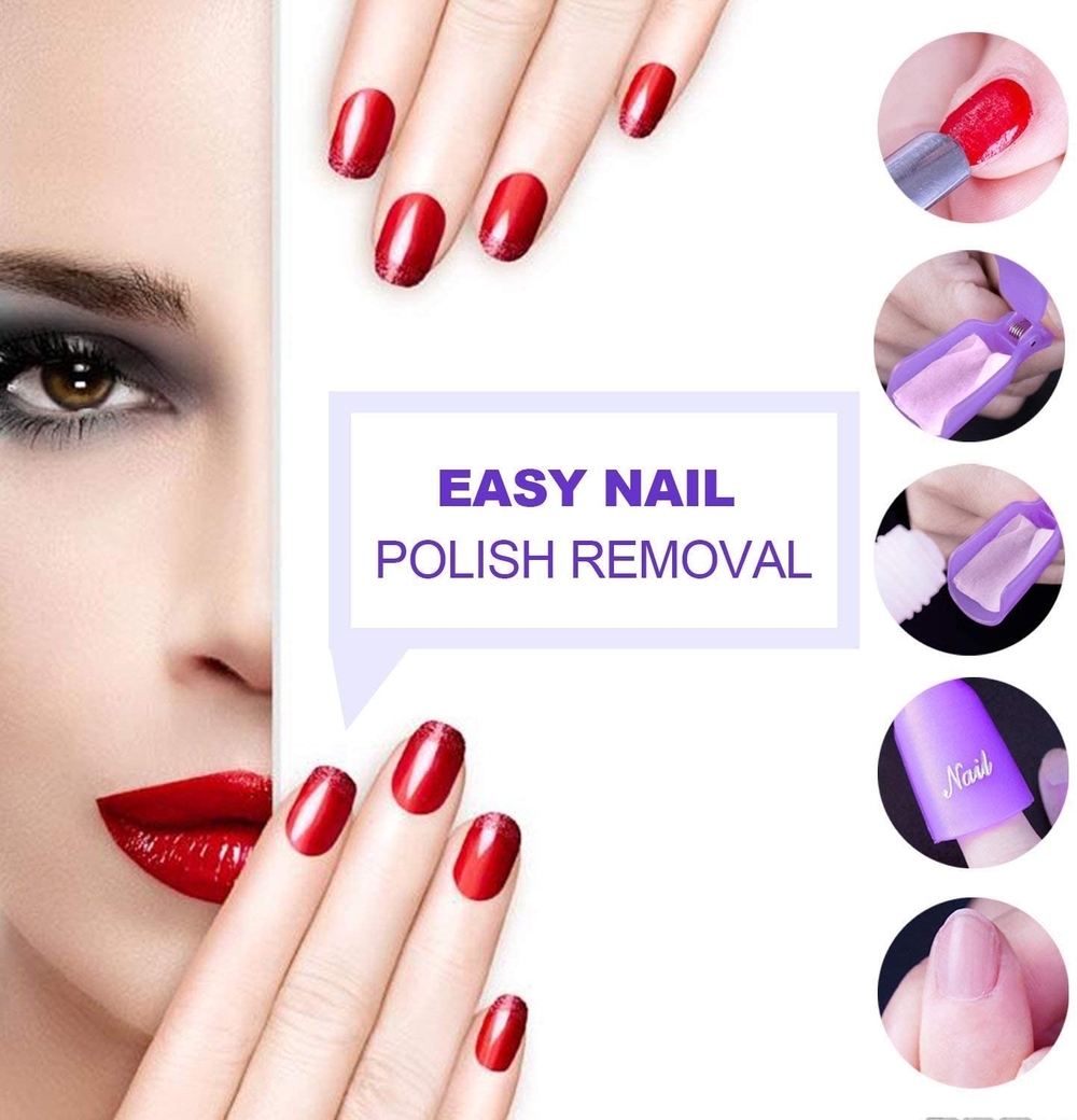 Set Ủ Tháo Móng Tay, Đồ Làm Nail Tiện Dụng