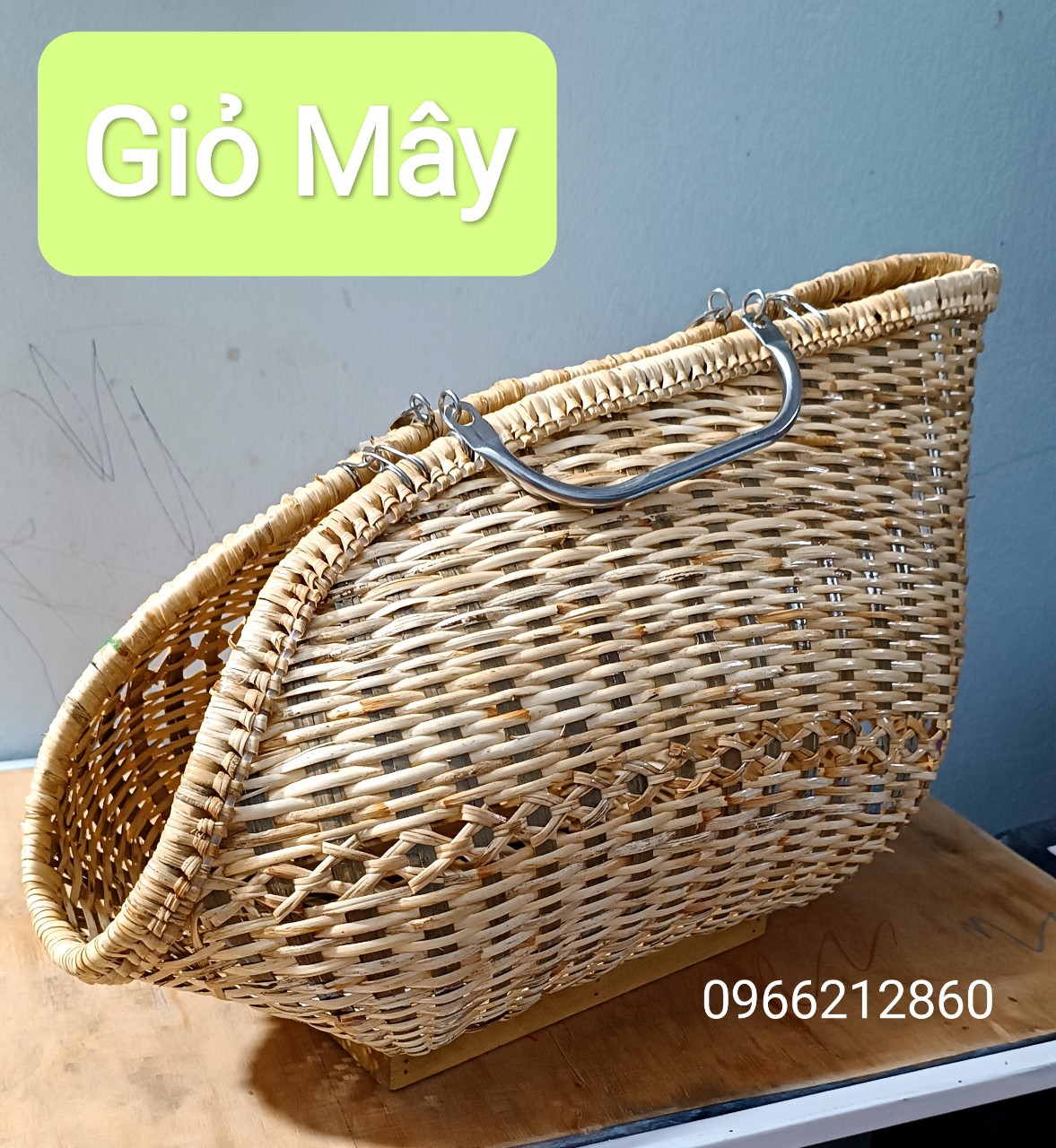 Giỏ  Đựng Gà chọi, tre
