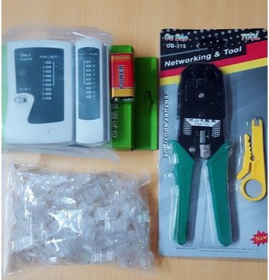 Kìm bấm mạng-hộp test mạng- 30 đầu bấm mạng