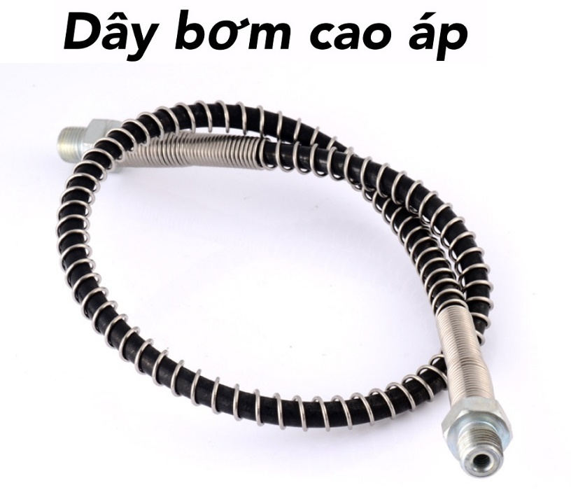 Dây Bơm Cao Áp Ô Tô - Chân 10 - Dây Dài 53cm - Lắp Vừa Tất Cả Cho Bơm Cao Áp GHM pkb