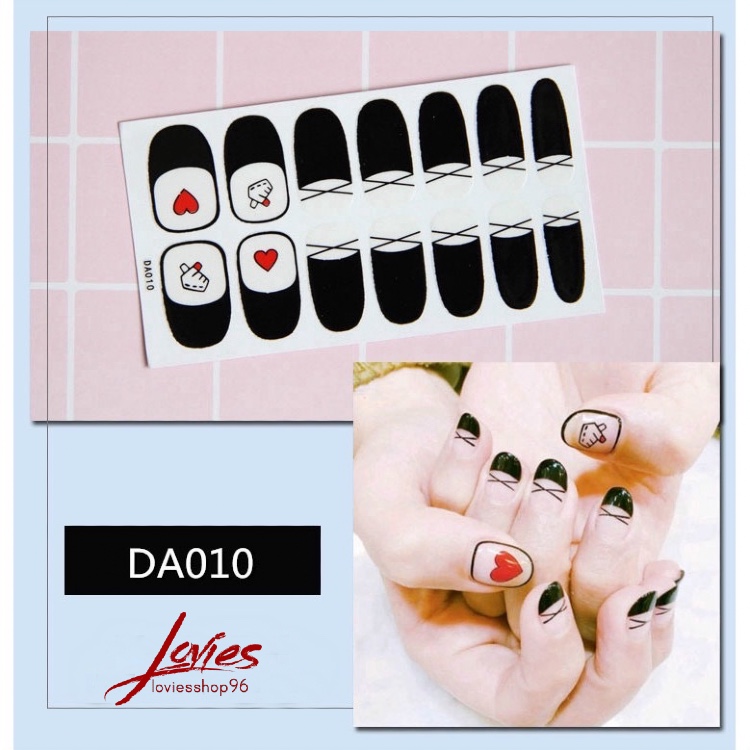[HCM]MIẾNG DÁN MÓNG TAY HÀN QUỐC SIÊU XINH