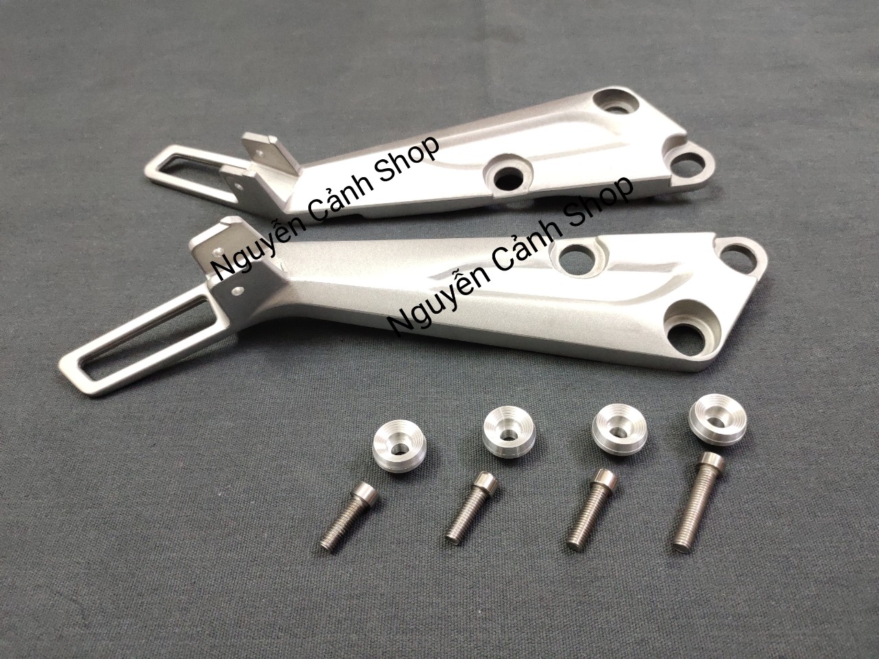 gác chân nhôm xe wave 204 hàng zin