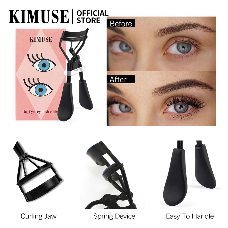 KIMUSE 3 CÁI / Bộ Mascara + Kẻ mắt + Dụng cụ uốn mi