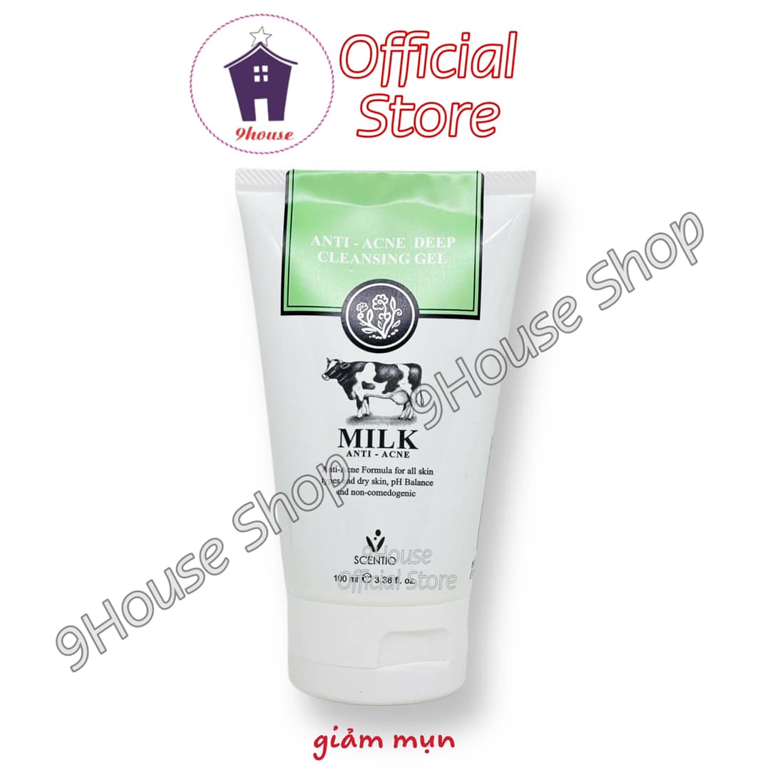 01 Tuýp SRM Bò Milk Plus Scentio Thái Lan c100ml