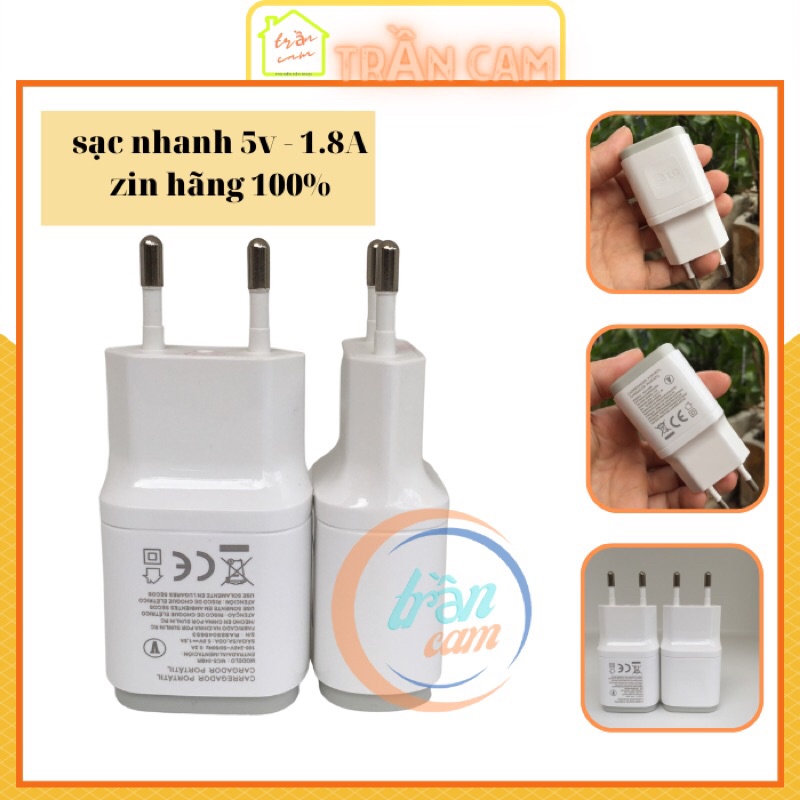 Charger LG 5v-1. 8A Zin carrier 100%