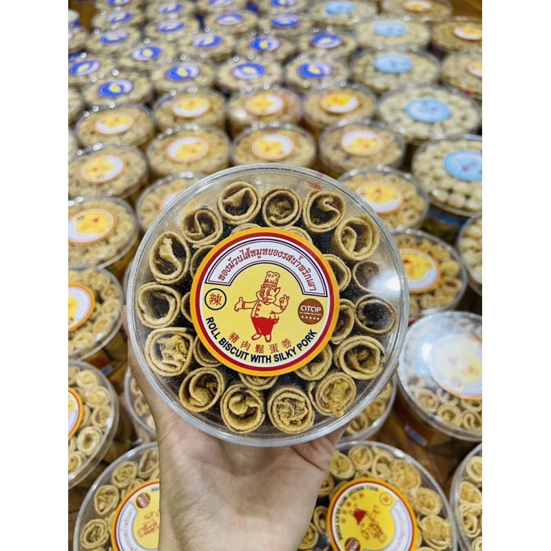 Bánh Quế Cuộn Chà Bông Thái Lan
