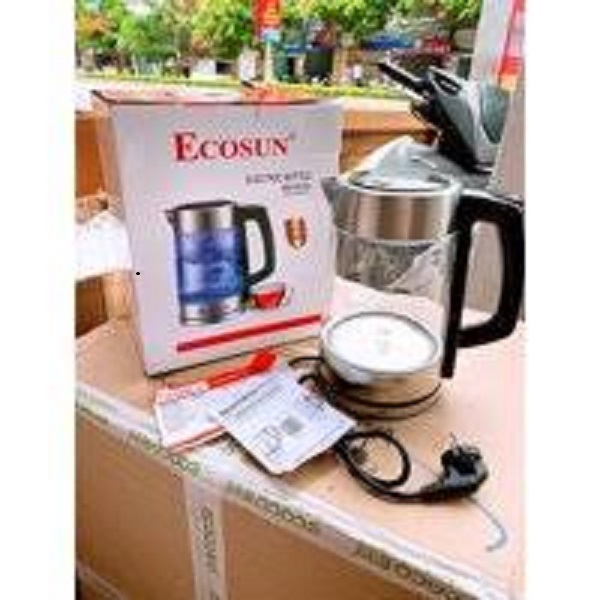 Ấm siêu tốc thủy tinh Ecosun BM-KE56(ấm siêu tốc chống giâtj)