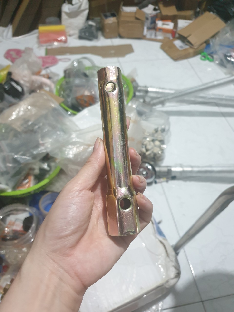 Típ mở bugi 17 x 21 / tuýp mở bugi máy nổ (2 CÁI)