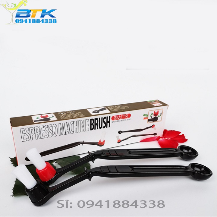 Chổi Vệ Sinh Máy Pha Cà Phê, Cọ Máy Pha Cà Phê