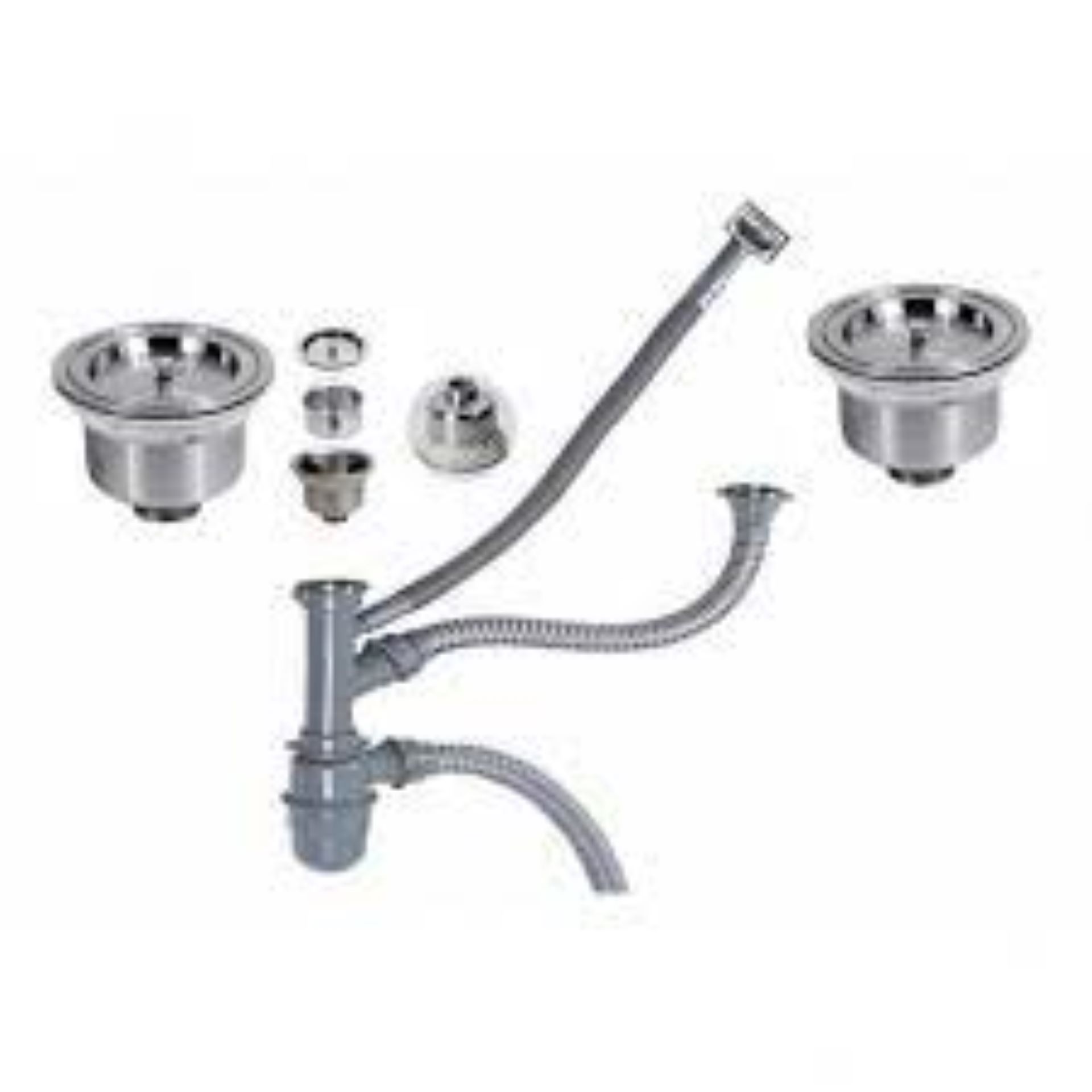 Xi Phông Xả Thoát Nước Chậu Rửa Chén Inox 110mm