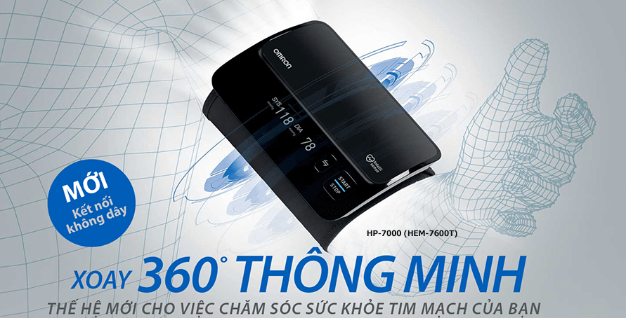 Máy đo huyết áp Omron HEM-7600T