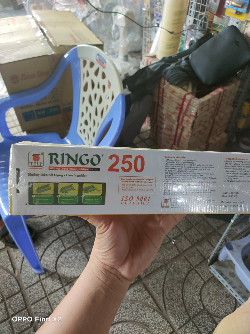 [HCM]Màng bọc thực phẩm RinGo khổ 30cm Nặng 550gram