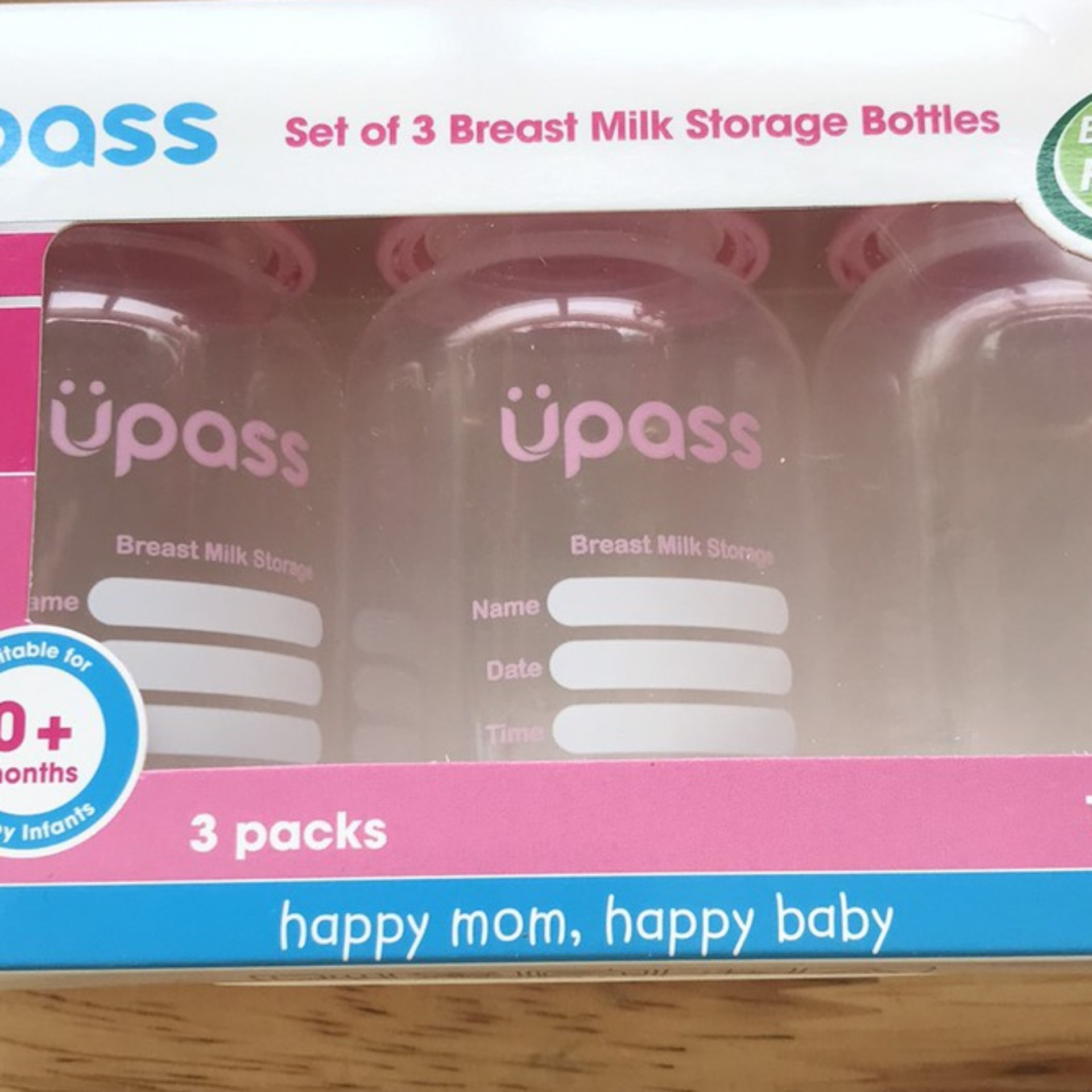 Bộ 3 Bình Trữ Sữa Upass UP0030N 125ml