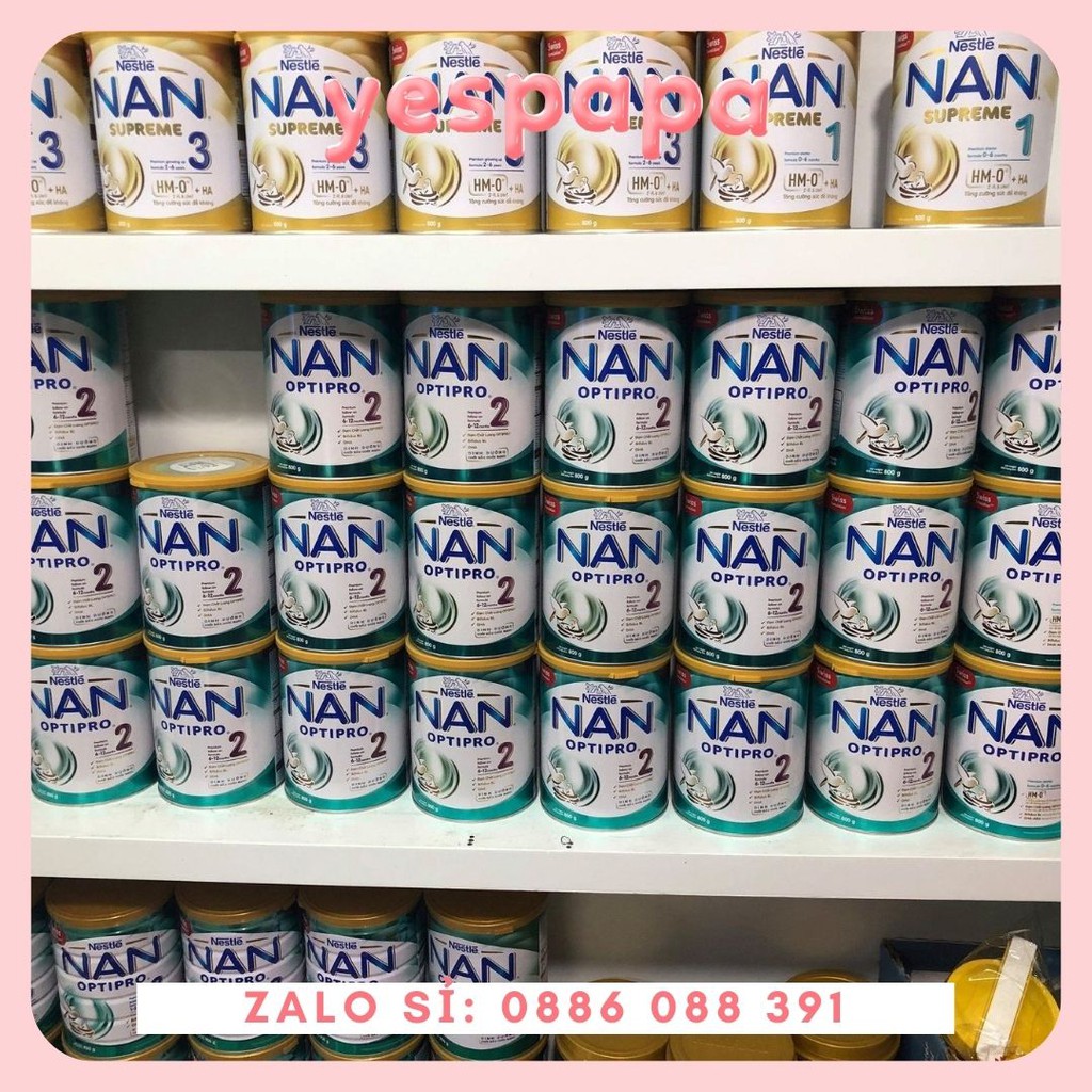Sữa Nan Nga đủ số 1,2,3,4 800g