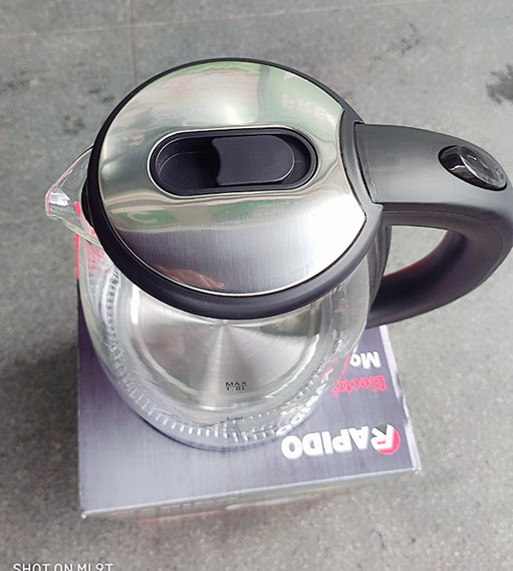 Bình đun siêu tốc thủy tinh Rapido RK1818 (1.8 lít)