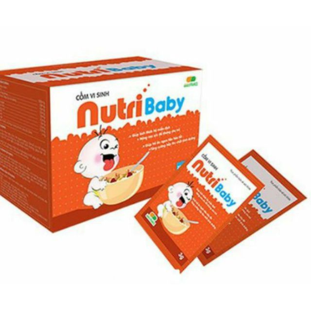 Cốm vi sinh nutri baby vị cam