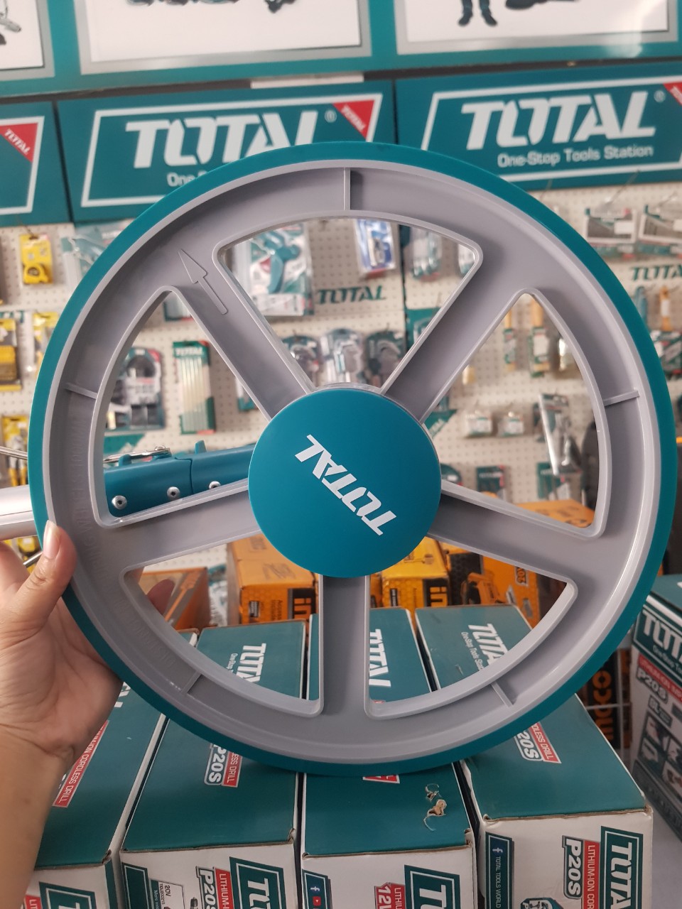 Bánh xe thước đo có kỹ thuật số TOTAL-TMT19923