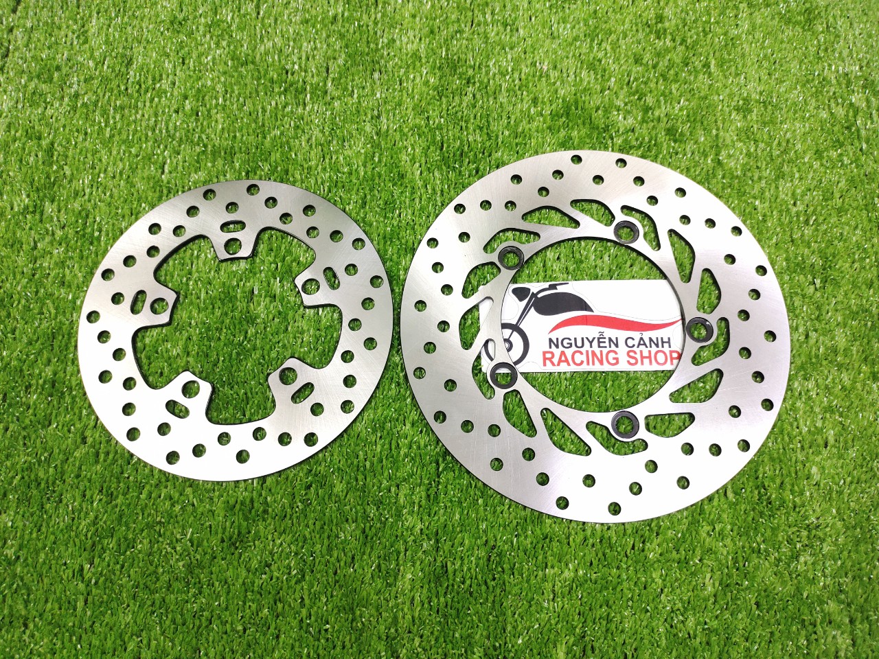 Cặp đĩa thắng exciter 150 có ốc cao cấp
