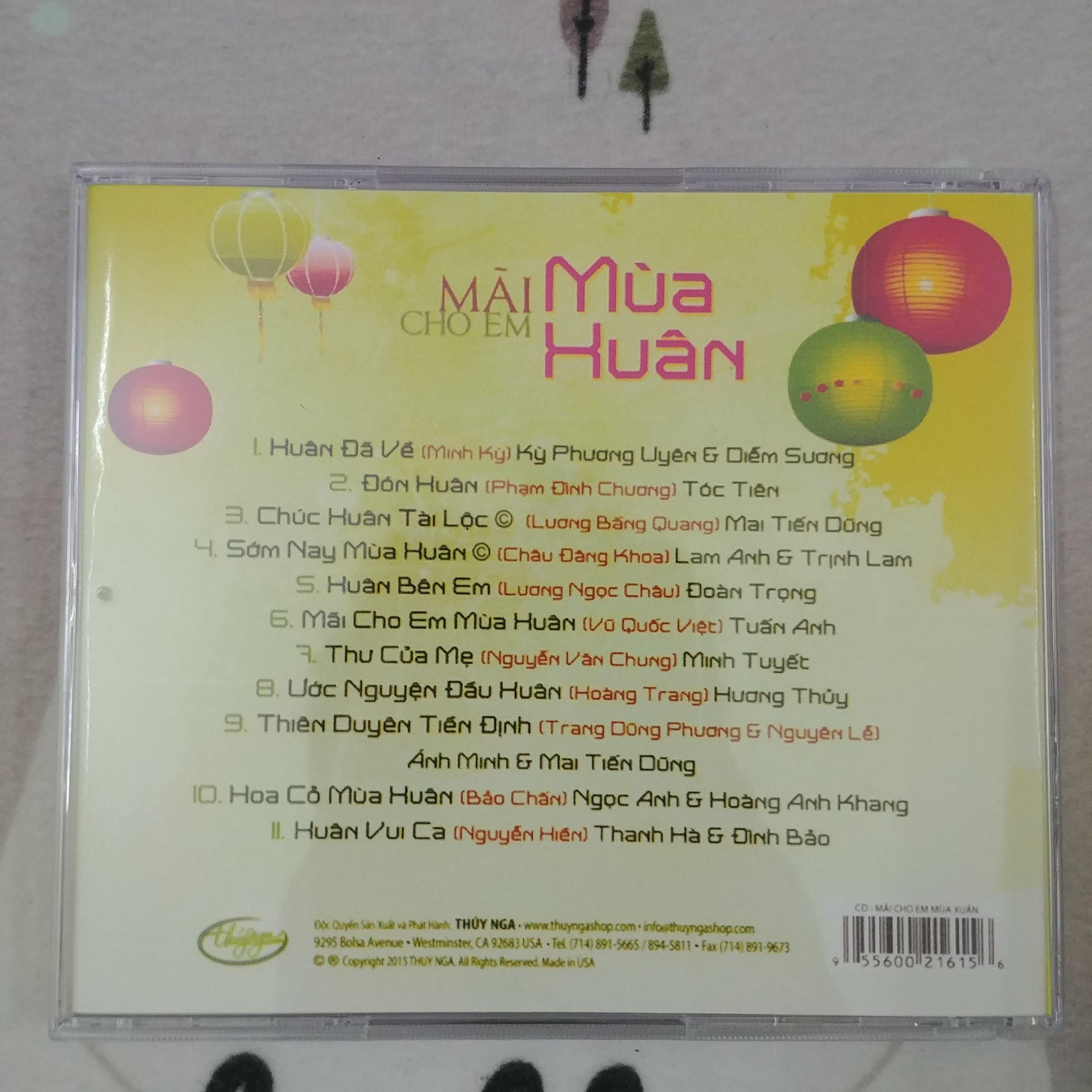 [HCM]CD Mãi Cho Em Mùa Xuân