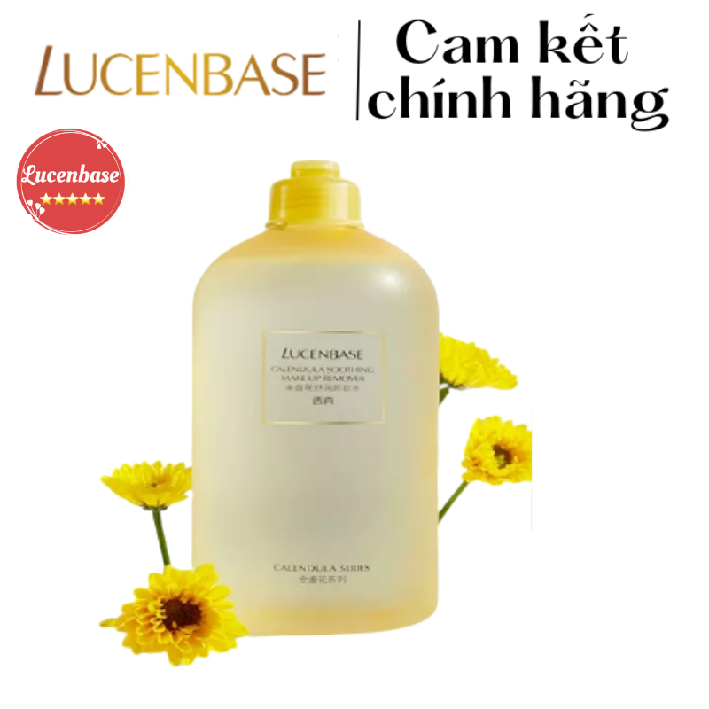 Nước tẩy trang hoa cúc Lucenbase, làm sạch lớp trang điểm trên da