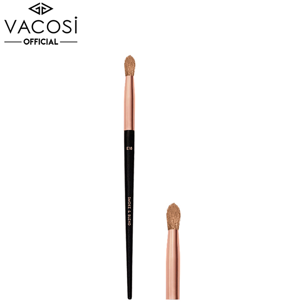[HCM]CỌ TÁN PHẤN MẮT SMOKYVACOSI SMOKE & BLEND BRUSH - E18