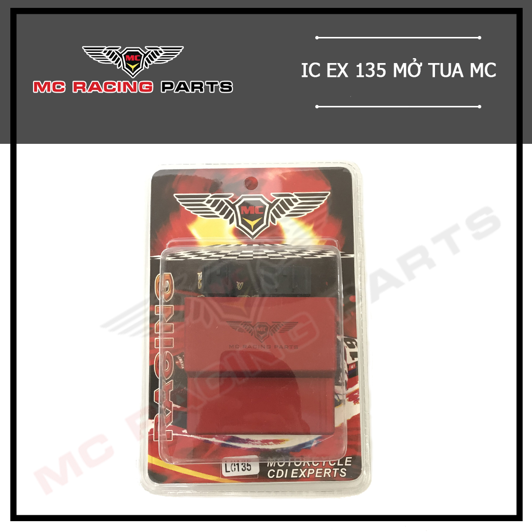 IC EXCITER 135 ĐỎ (VỈ) MỞ TUA MC RACING