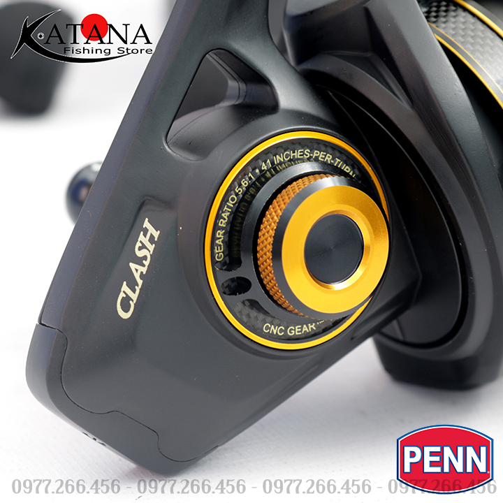 [HCM]Máy Câu Bạo Lực PENN CLASH - 4000 5000 6000