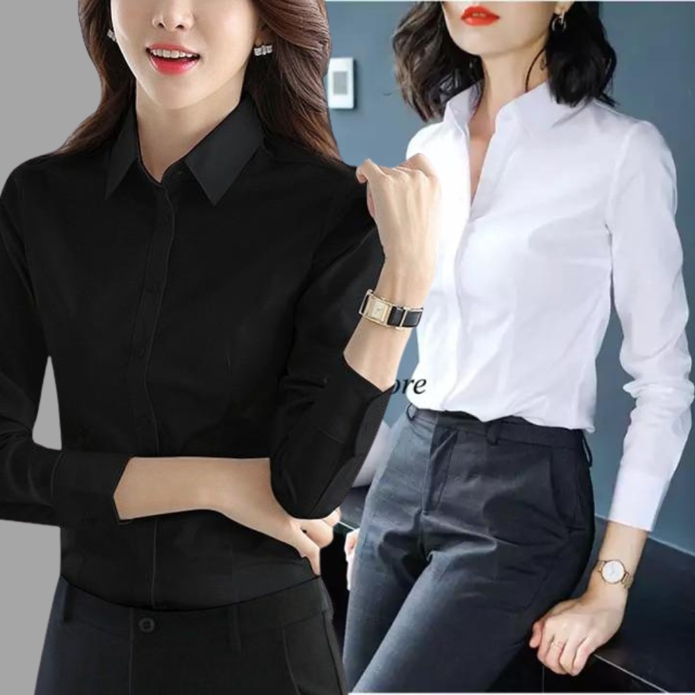 Áo sơ mi nữ dài tay quý phái EMEY LUXURY
