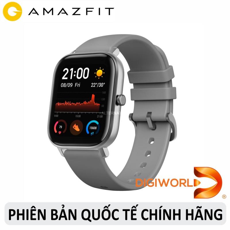 Đồng hồ thông minh Xiaomi Amazfit GTS - Hàng chính hãng Digiworld - Phiên Bản Quốc Tế - BH 12 Tháng 1 đổi 1