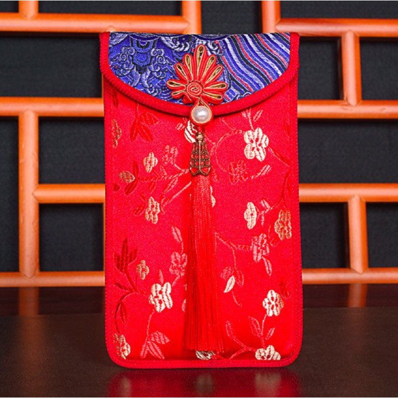Bao lì xì vải thổ cẩm hàng cao cấp