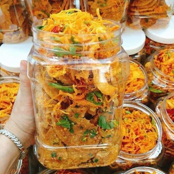 Cơm Cháy Lắc Khô Gà Lá Chanh  500gram - Cực Ngon