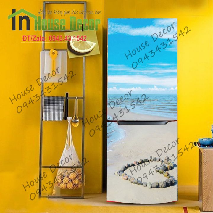 Decan tủ lạnh mùa hè sao biển