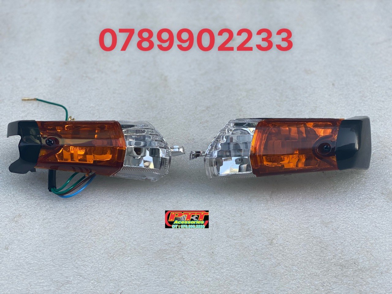 BỘ ( 3 MÓN ) ĐÈN + XI NHAN TRƯỚC - SAU XE SUPER DREAM