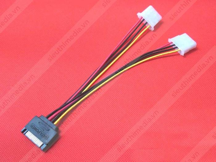Cáp chuyển đổi SATA sang 2 IDE 4Pin