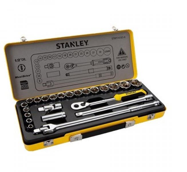 Hộp dụng cụ sắt bộ tuýp 24c Stanley STMT74183-8