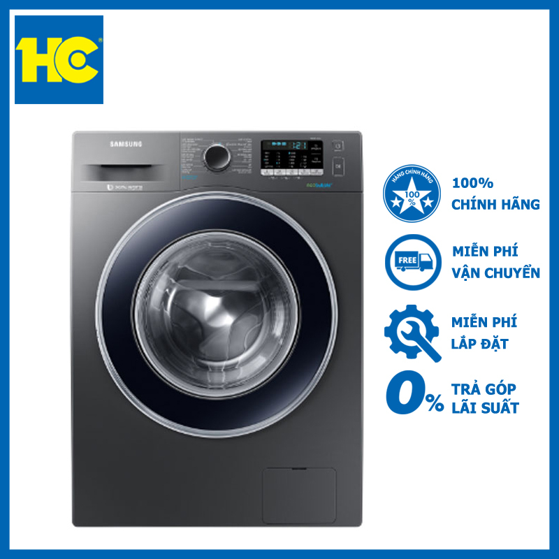 Máy giặt SAMSUNG WW90J54E0BX/SV - Miễn phí vận chuyển & lắp đặt - Bảo hành chính hãng chính hãng