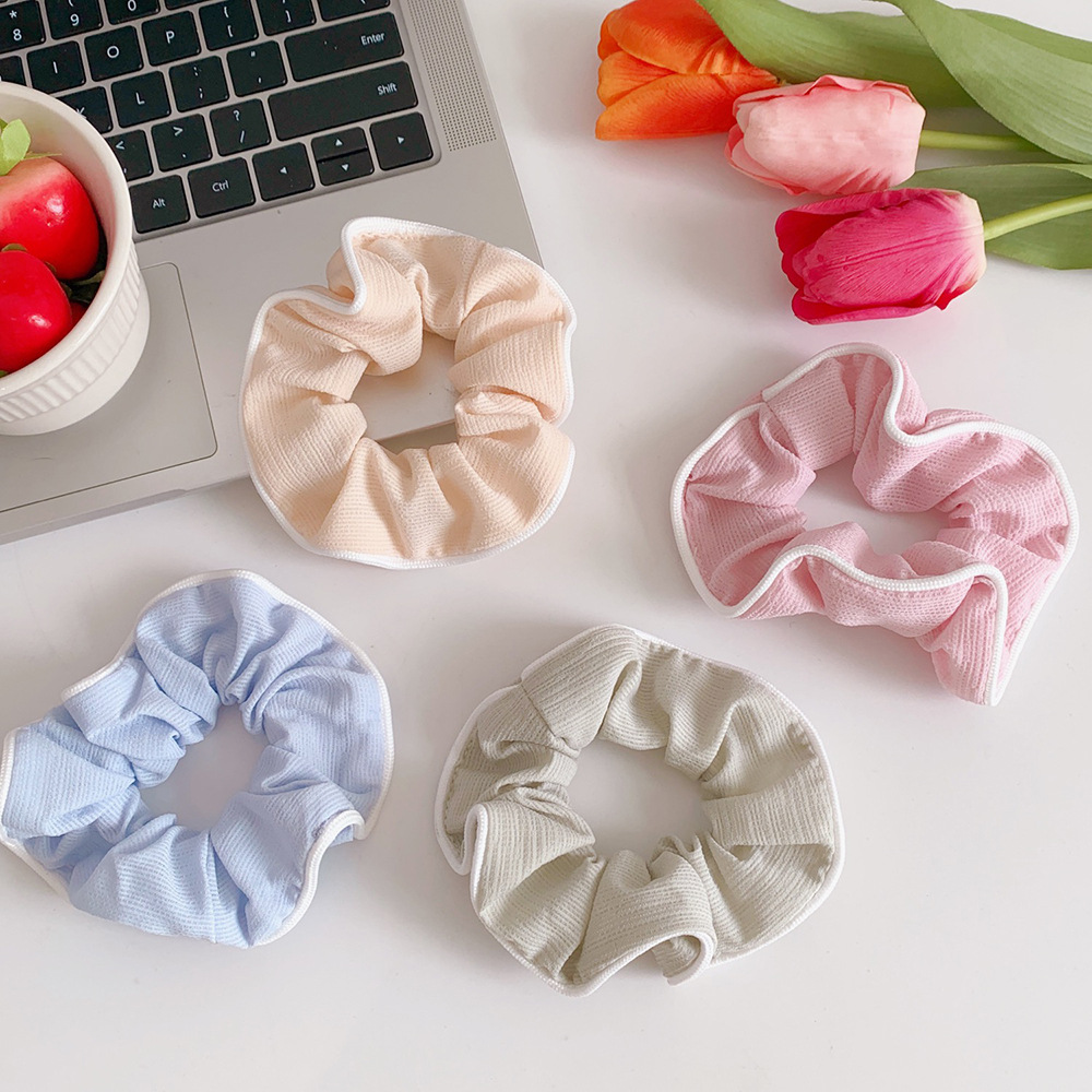 [LIN] Scrunchies Cột Tóc Vải Dễ Thương