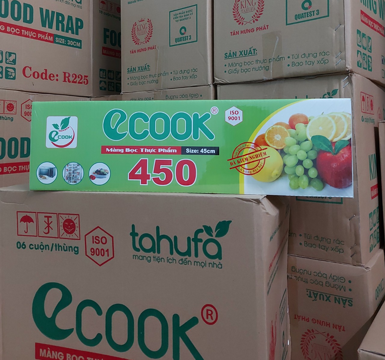 Màng Bọc Thực Phẩm Cao Cấp Ecook K450/45 ( ngang 45cm)