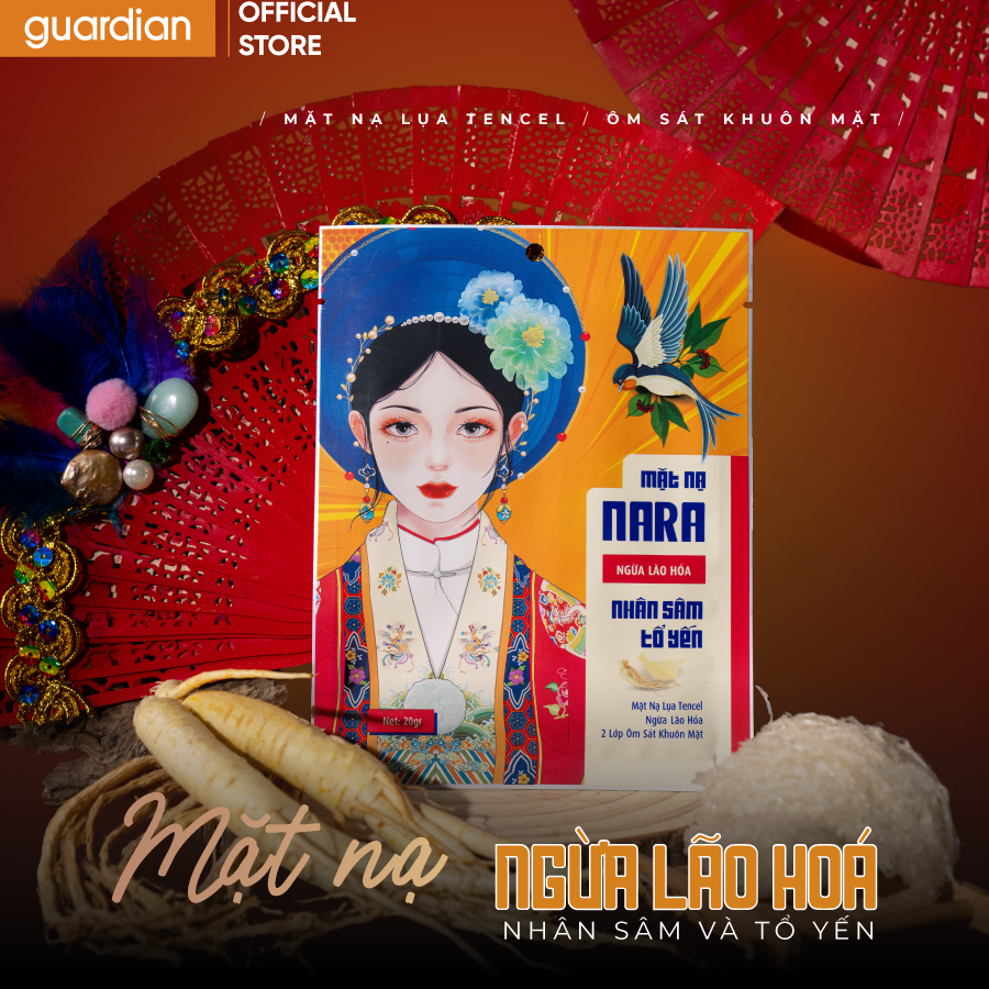 Mặt Nạ Lụa Cấp Ẩm Và Dưỡng Da Nara 20g