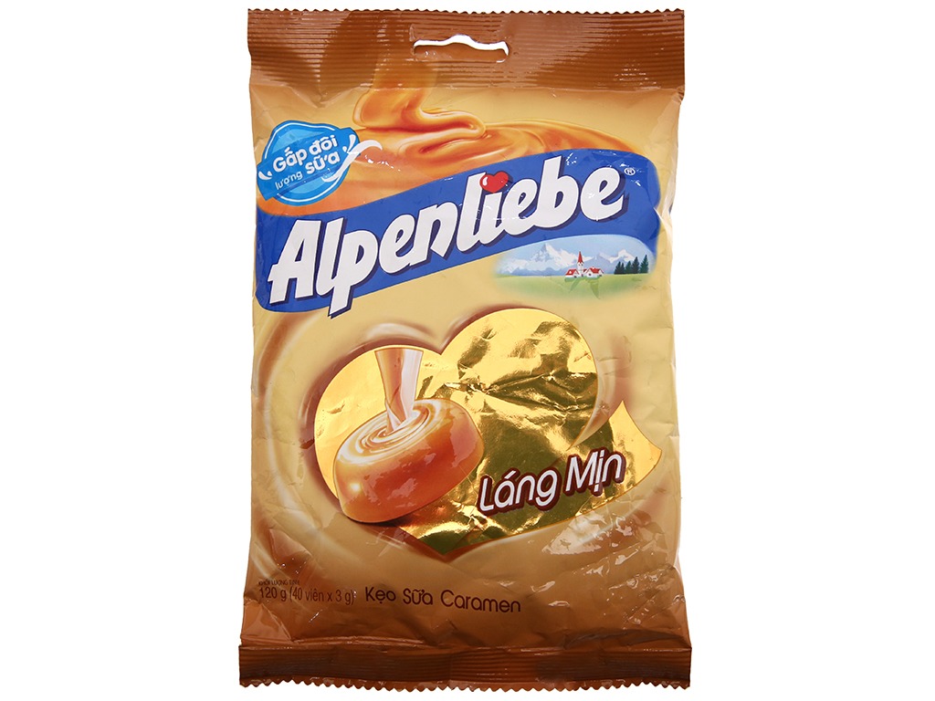 Kẹo Sữa Caramen Alpenliebe Gói 119g