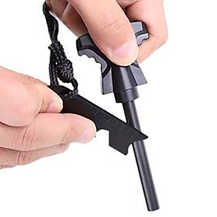 Đá đánh lửa sinh tồn Chuẩn Men dụng cụ tạo lửa nhờ ma sát - GD0612