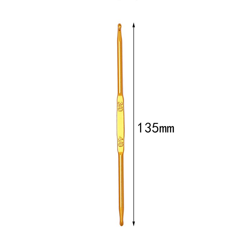 Kim móc 2 đầu cán vàng SKC